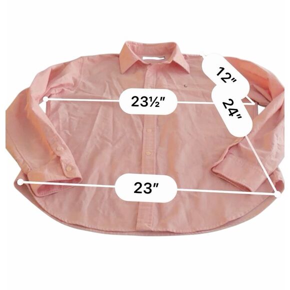 Ralph Lauren women's pink Oxford button-down shirt Size XL - Picture 6 of 7
